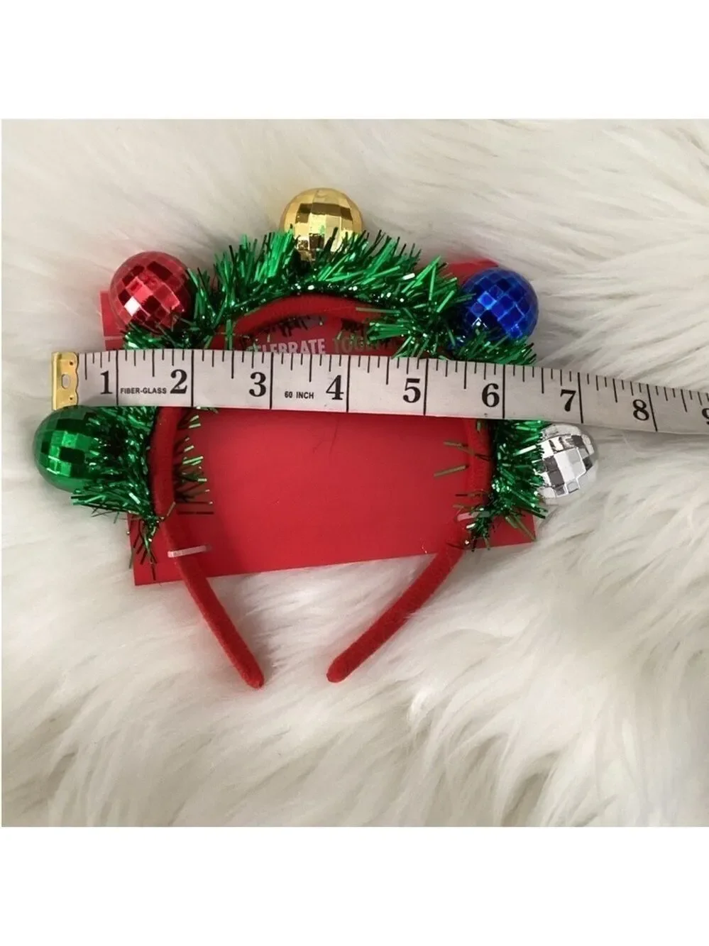 Celebrate Together from Kohls Christmas Ornament headband new